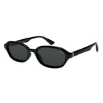 SOJOS Retro Hexagonal Polarisierte Sonnenbrille Damen Herren Rechteckige Schmale Trendy Y2K Brille UV400 Schutz Geeignet für Breite Gesichter, SJ2629