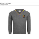 Boys V-Neck School Jumper