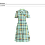 Girls Tartan School Dress